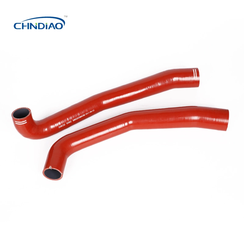 High Temperature Oil Resistant Flexible FKM Inner Rubber Silicone Hose