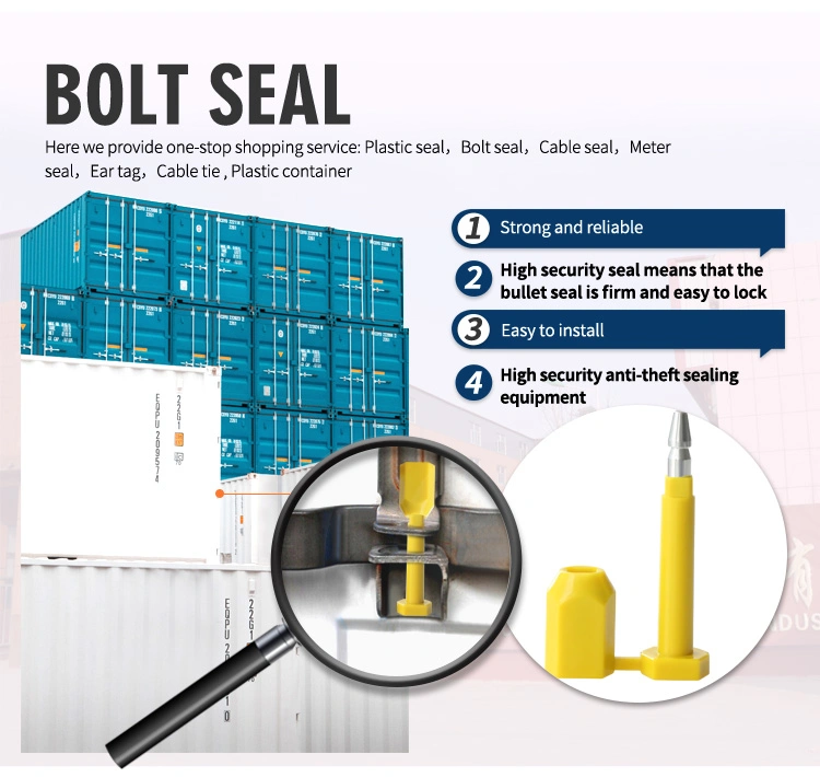 Container Shipping Bolt Seal Outer ABS Plastic Bullet Seal for Containers