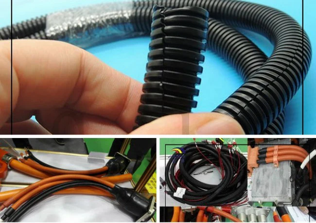 Flexible Plastic PP Corrugated Pipe PA Corrugated Tube