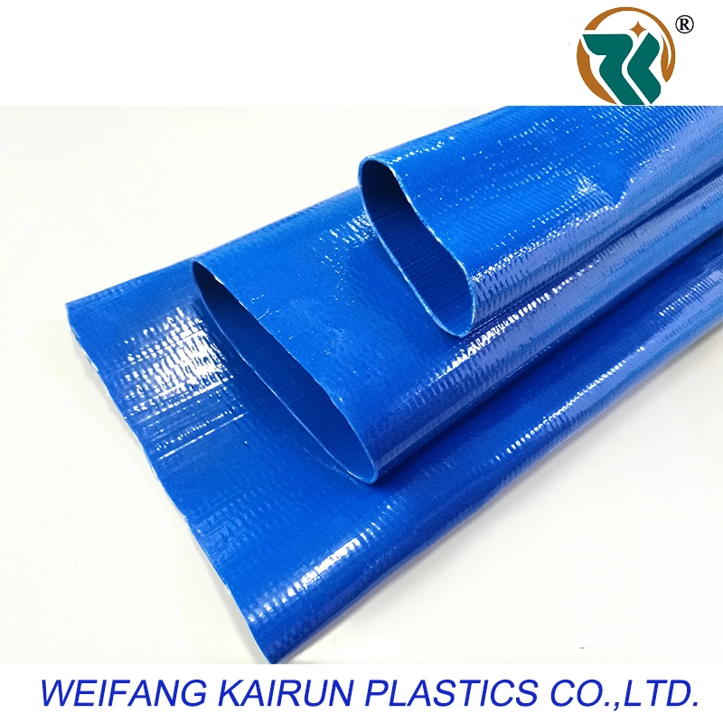 Flexible Plastic Reinforced PVC Helix Suction Discharge Water Tube Hose Pipe with Flat Surface