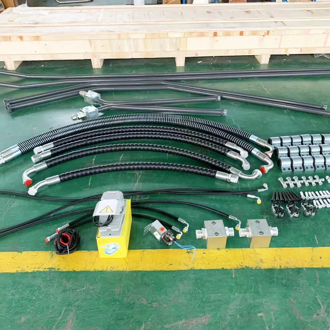 Excavator Aux Piping Hydraulic Breaker Hammer Oil Pipeline Steel Hose Pipe Line Manufacturer