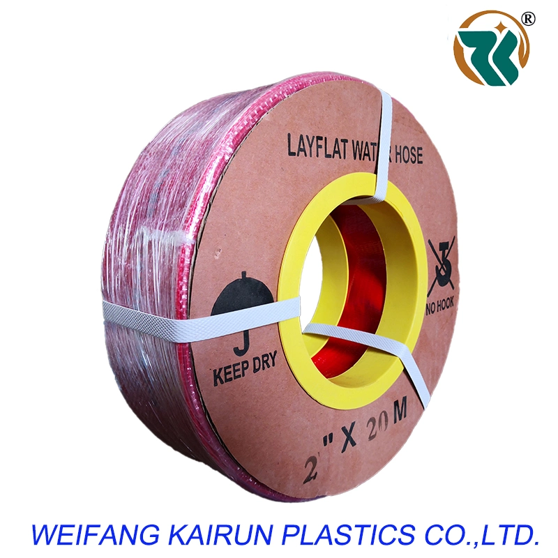 Flexible Plastic Reinforced PVC Helix Suction Discharge Water Tube Hose Pipe with Flat Surface