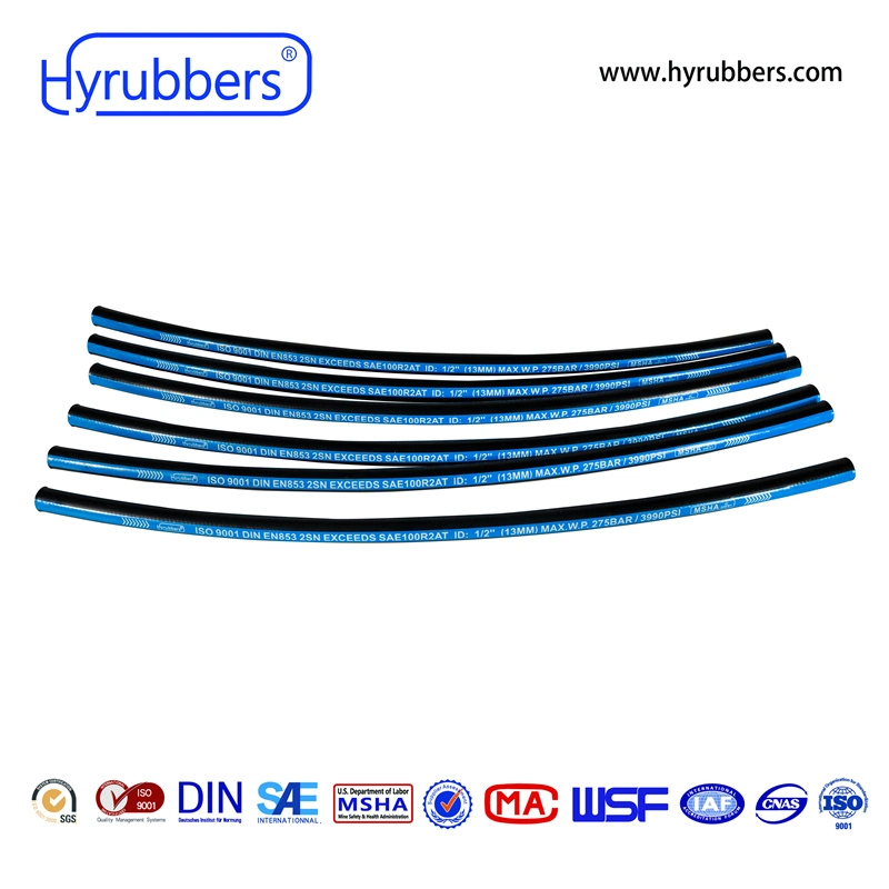 Flexible Rubber Hose DIN En 857 1sc Oil Resistant Hose