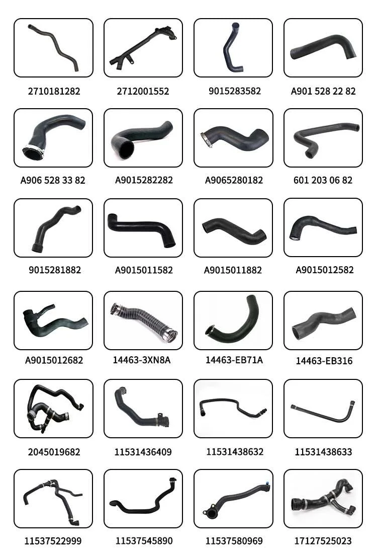 Engine Machinery Industry Preformed Clean-Air Hose EPDM Elbow Rubber Hose