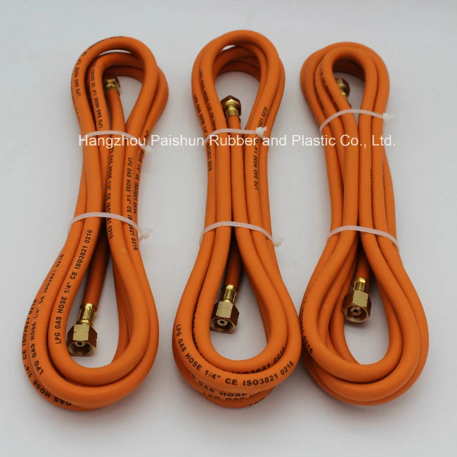 ISO 3821 ID 6mm 8mm Rubber Hose for Propane LPG Natural Gas