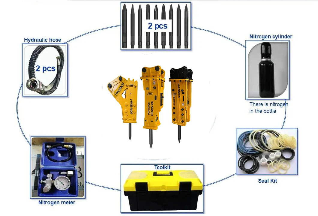 Sb20 Excavator Rock Breaker / Hydraulic Hammer Spare Parts for Sale