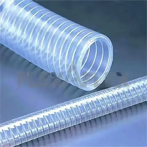 PVC Steel Pipe High Temperature Resistant Transparent Large Diameter Pump Pump Oil Pumping Thick Steel Hose