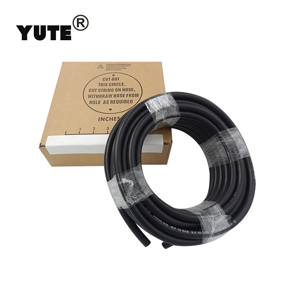 Yute Oil Resistant Black Braided Fiber Flexible Fuel Injection Hose