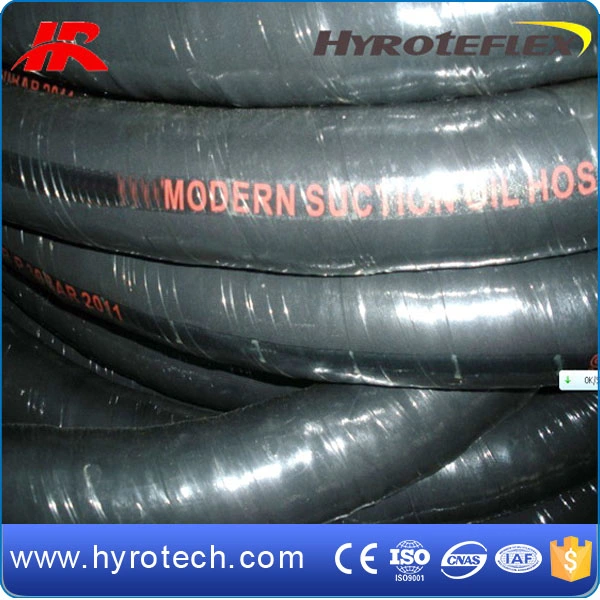 Gold Supplier NBR Material Wrapped Cover Suction Discharge Oil Hose