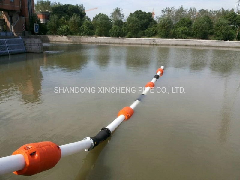 Plastic Floating Dock Pipe Floats Dredge Hose Floats in Water