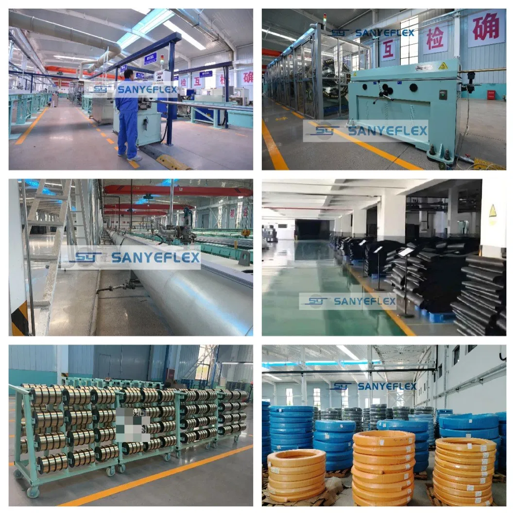 SAE R4 Super Flexible Series Hydraulic Rubber Hose Pipe Tube Factory Excellent Oil Resistant Fluid Liquids