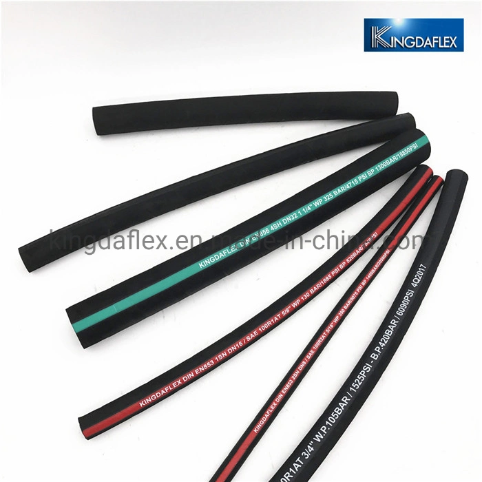 3/4 Inch Oil Resistant Hydraulic Hose with 5075 Psi