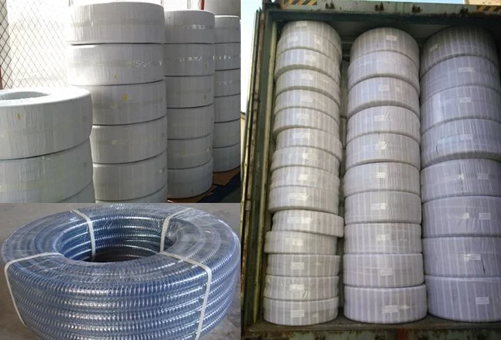 Flexible/ Flex PVC Fiber Braided &amp; Spring/ Spiral Steel Wire Hose