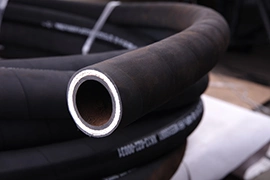 Flexible High Pressure Black Nitrile Rubber Oil Pipe Hydraulic Hose