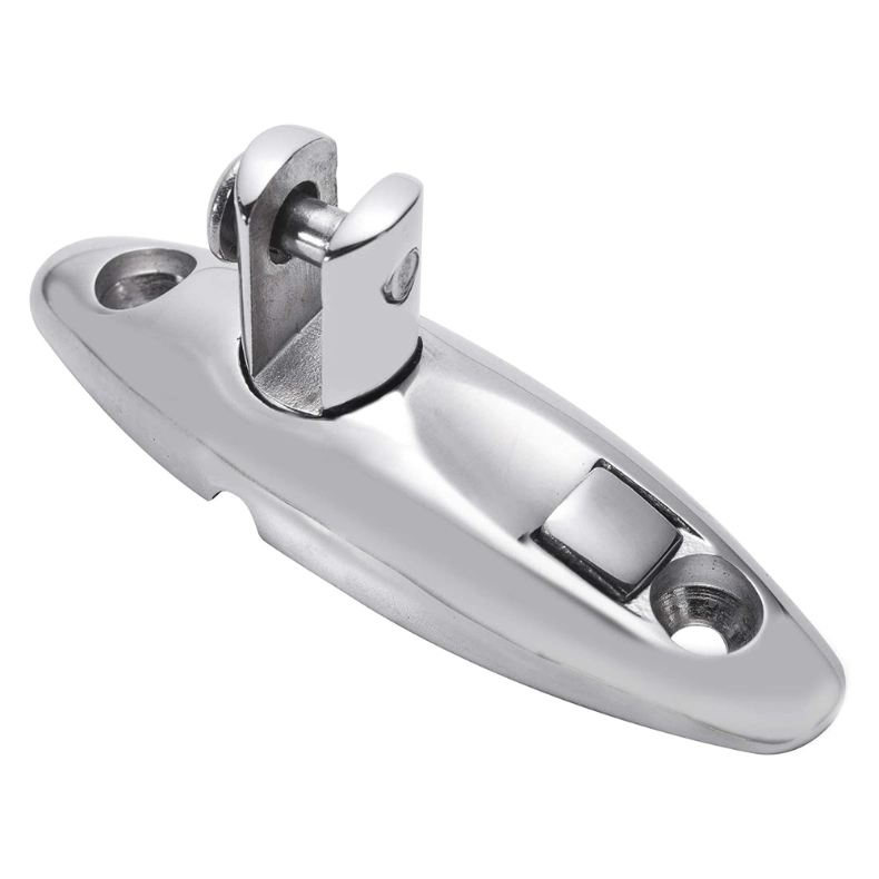 Boat Kayak Canopy Accessories Marine Grade 316 Stainless Steel Boat Bimini Top Swivel Mount Deck Hinge