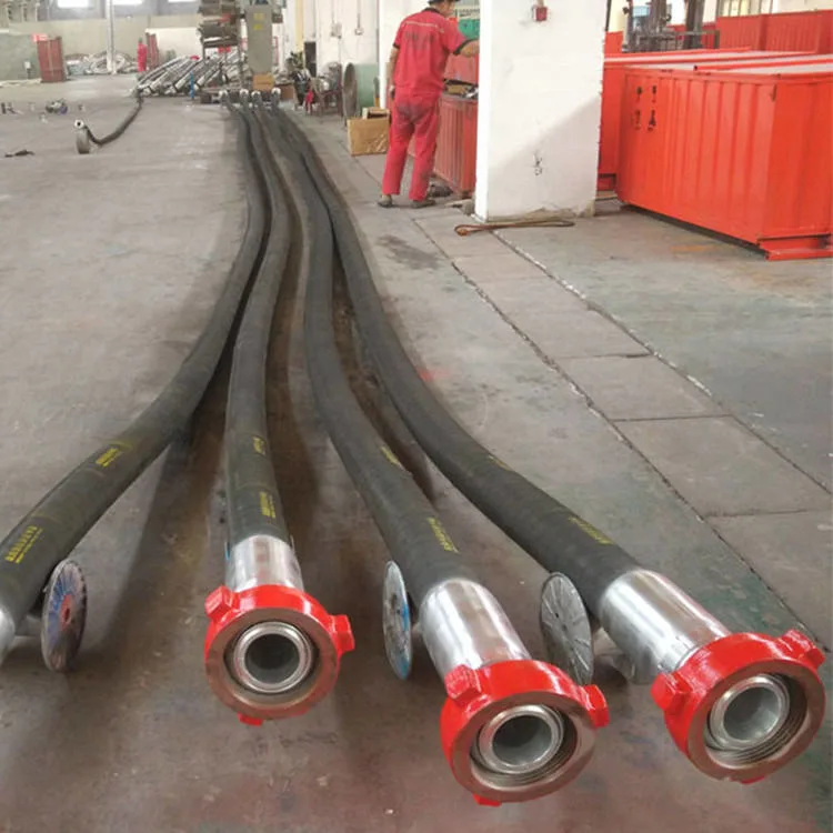 High Pressure API 7K Vibration Oil Field Kelly Hose Mud Pump Rotary Drilling Hose