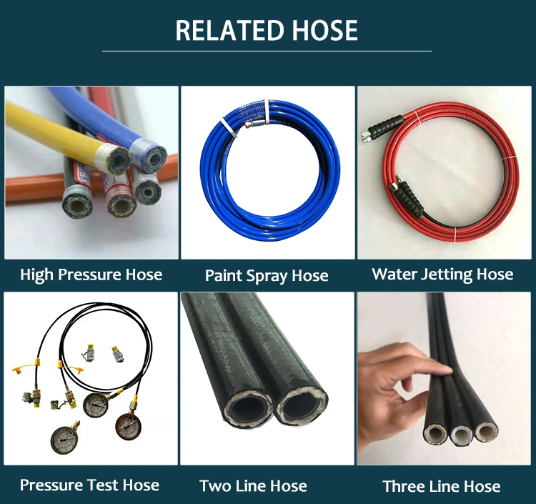 Top Factory Super Long Service Life Flexible Non-Conductive SAE 100 R7 Thermoplastic Hydraulic Hose - High Pressure Hydraulic Hose