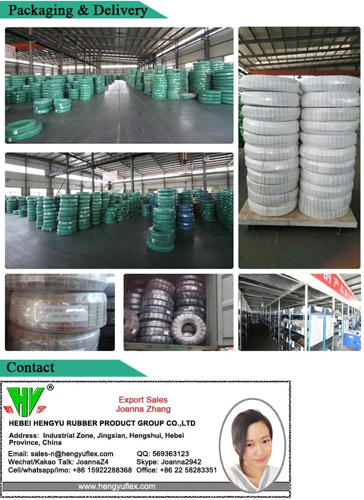 High Quality Oil Resistant Hydraulic Rubber Hose Tube En856 4sh 4sp