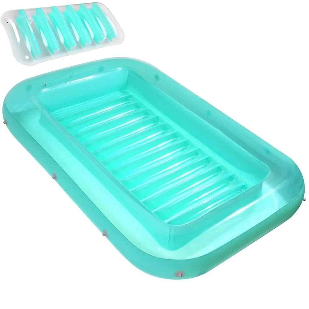 Inflatable Tanning Personal Blow up Pool Lounge Float Ci20642