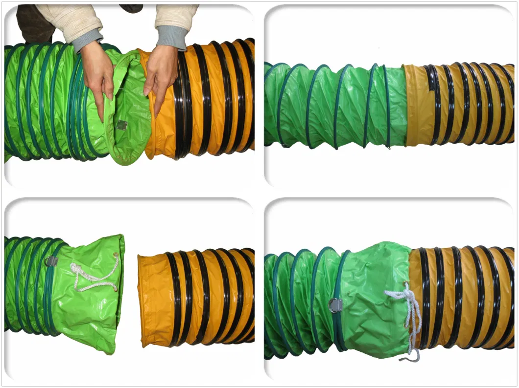 PVC Negative Pressure Mining and Tunnel Ventilation Air Hose