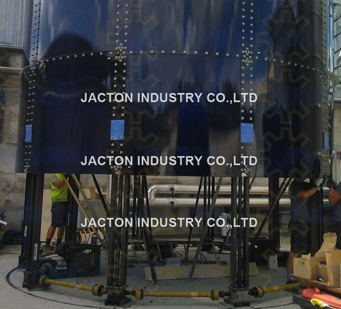 Jack System, Tank Lifting Systems, Tank Jacking, Tank Jacks and Tank Lifting for Assembling Steel Bolted Storage Tanks and Silos