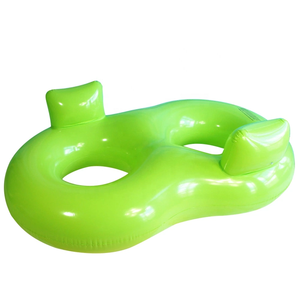 Double Ring Inflatable Pool Float for Adults
