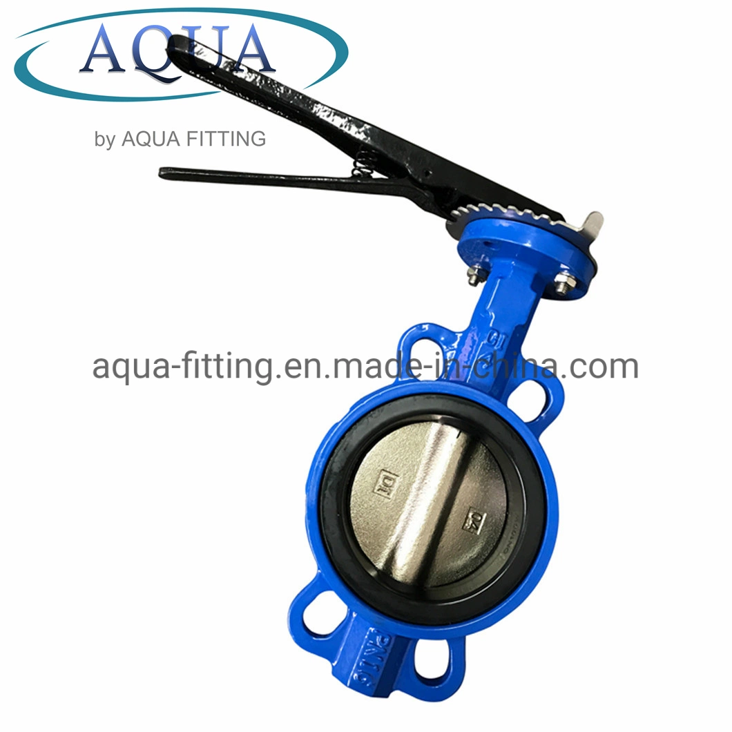 Di Body EPDM Seat Rubber Seal API 609 Wafer Centerline Butterfly Valve with CE Approval