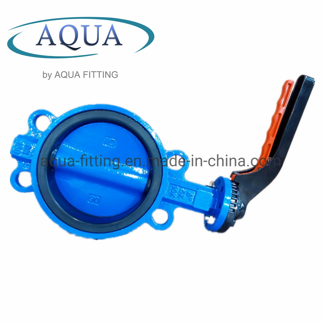 Di Body EPDM Seat Rubber Seal API 609 Wafer Centerline Butterfly Valve with CE Approval