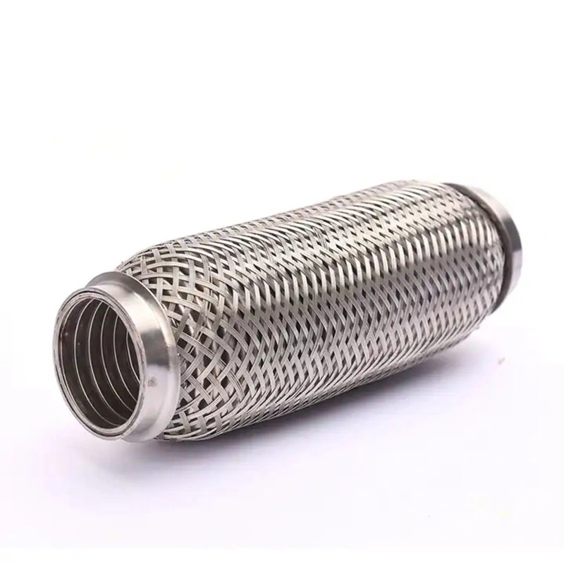 Car Motorcycle Stainless Steel Bellows Metal Expandable Metal Hose Flexible Exhaust Pipe Automotive Parts