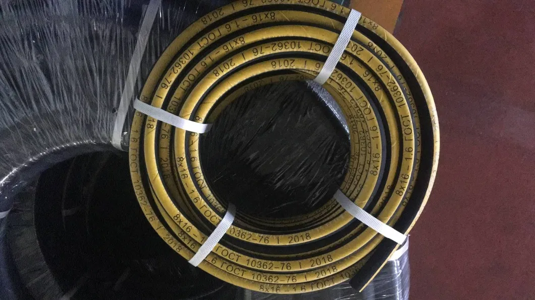 High Temperature Oil Hose with Fabric Insert