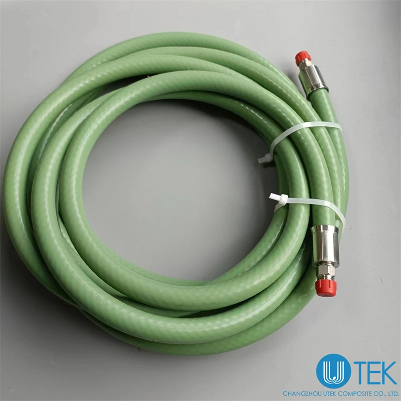 1MPa Silicone Stainless Steel High Pressure Vacuum Tube Hose Airflow for Autoclave