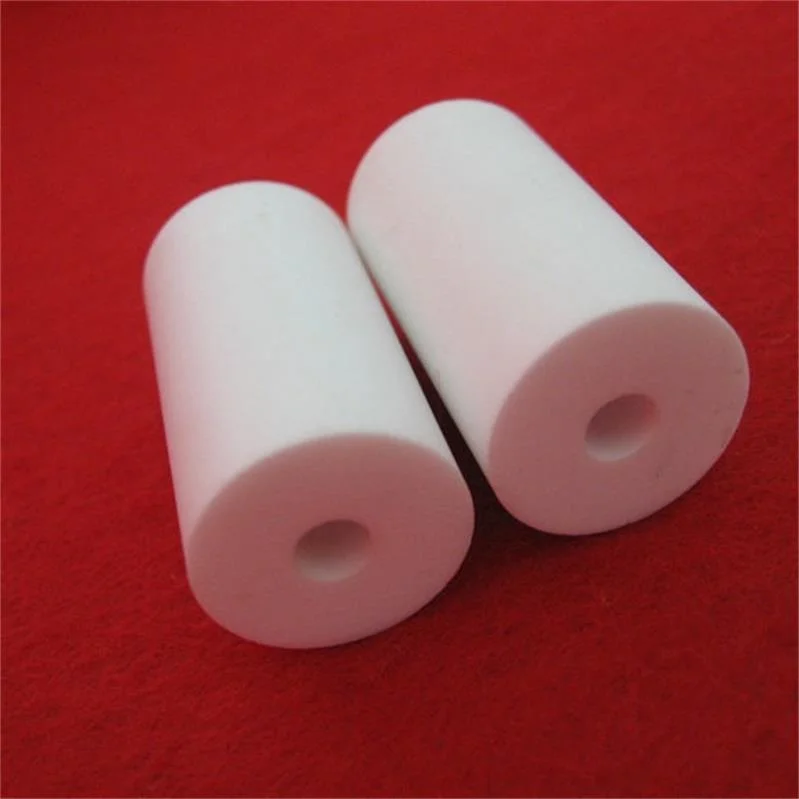 Isostatic Pressure Large Diameter Wear Resistant Alumina Thermocouple Ceramic Insulator Tube