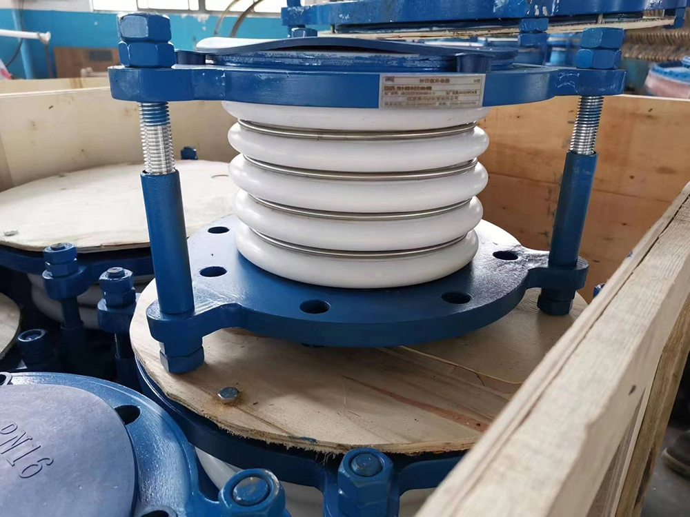 Piping PTFE Rubber Expansion Joint Concrete Bellows PTFE Lined Stainless Steel Expansion Joint PTFE Compensators