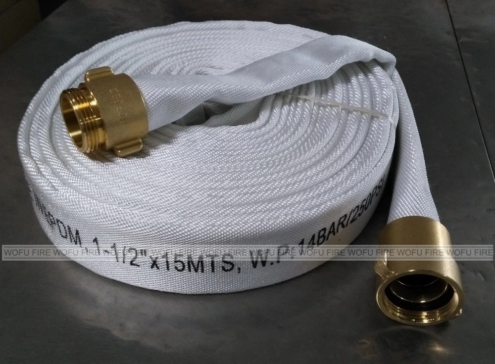 Double Jacket EPDM liner Fire Resistant Hose Use