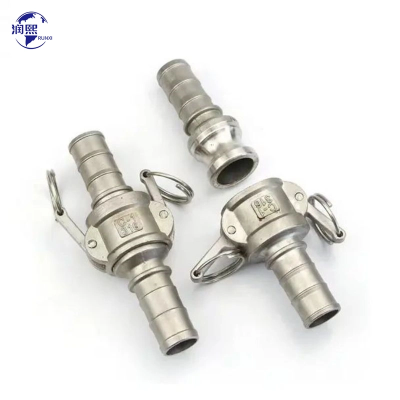 3 4 Inch Male Female Brass Aluminum Stainless Steel Camlock Quick Couplings