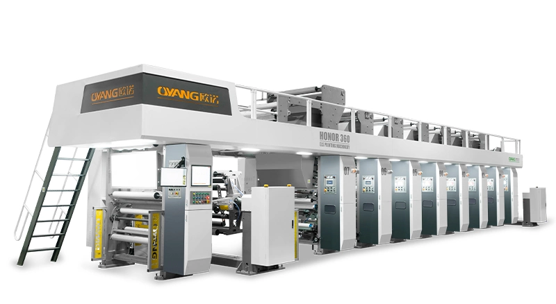Durable and Long-Lasting Gravure Printing Machine with High Maintenance Free