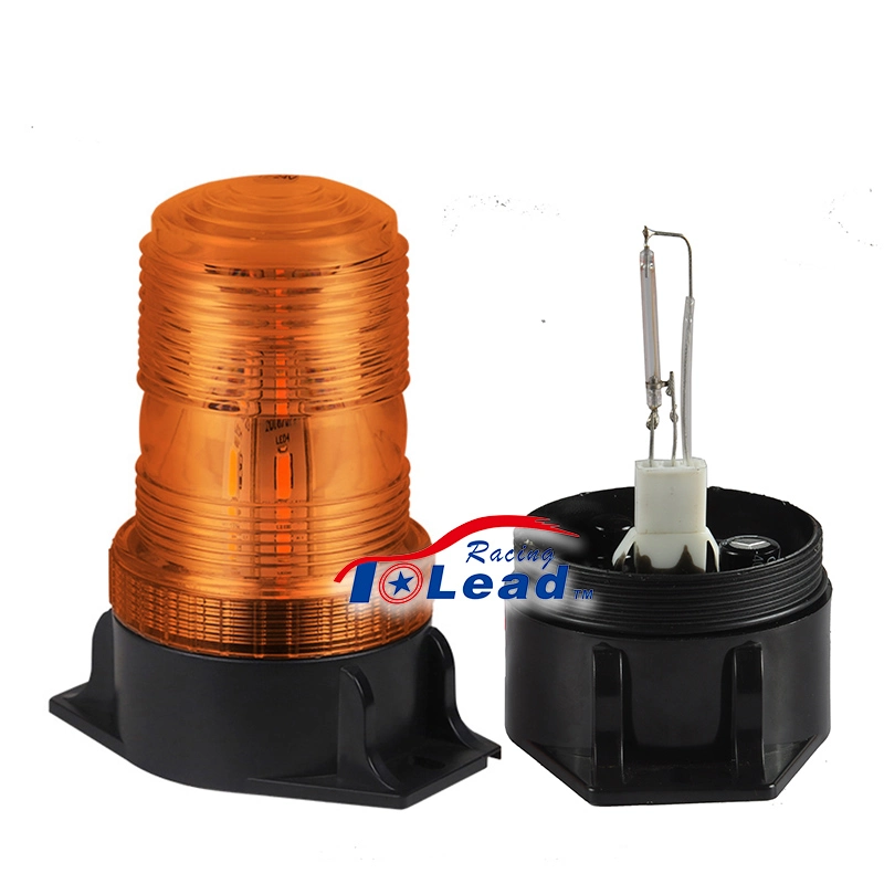 Waterproof 12-110V Forklift White Xenon Strobe Emergency Flashing Warning Lamp Clear LED Signal Safety Beacon Light