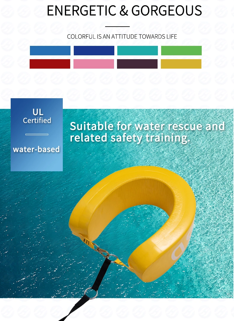 NBR/EVA Life-Saving Float EVA Lifeguard Rescue Buoy Tube for Water Saving