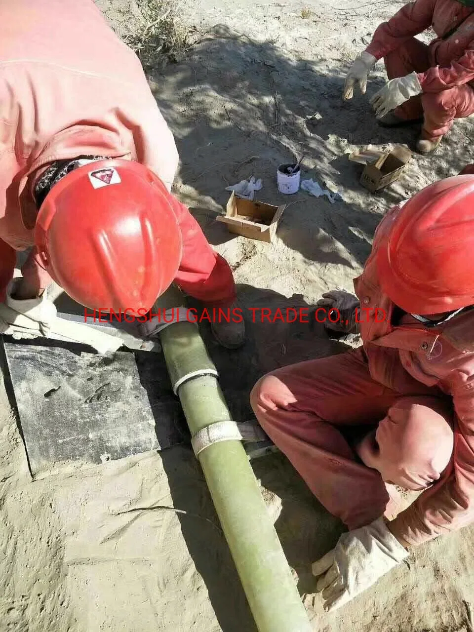 API 15lr Fiberglass Epoxy Gre Pipes for Crude Oil Flow Lines