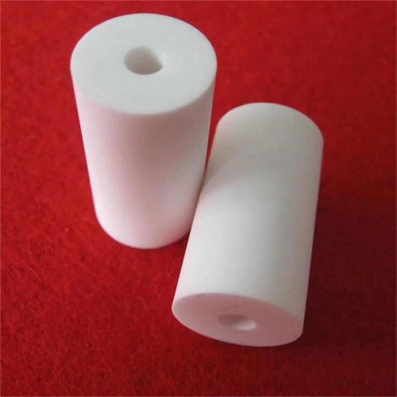 Isostatic Pressure Large Diameter Wear Resistant Alumina Thermocouple Ceramic Insulator Tube