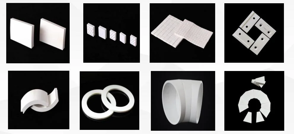 Wear Resistant Straight Alumina Ceramic Pipe Tube