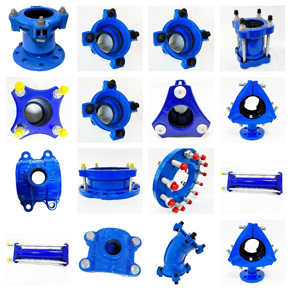 Ductile Cast Iron Detachable Double Flanged Force Transfer Joint Pump Valve Pipe B2f/C2f Double Flanged Limit Expansion Device