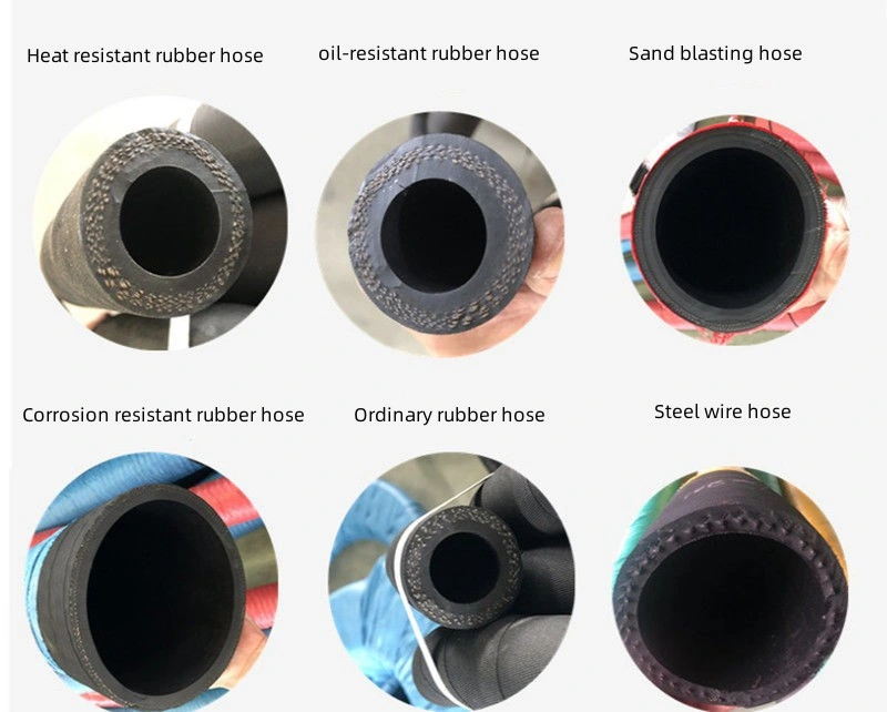 Clip Cloth Oil and High Temperature Resistant Oil Hose Water Hose Rubber Hose