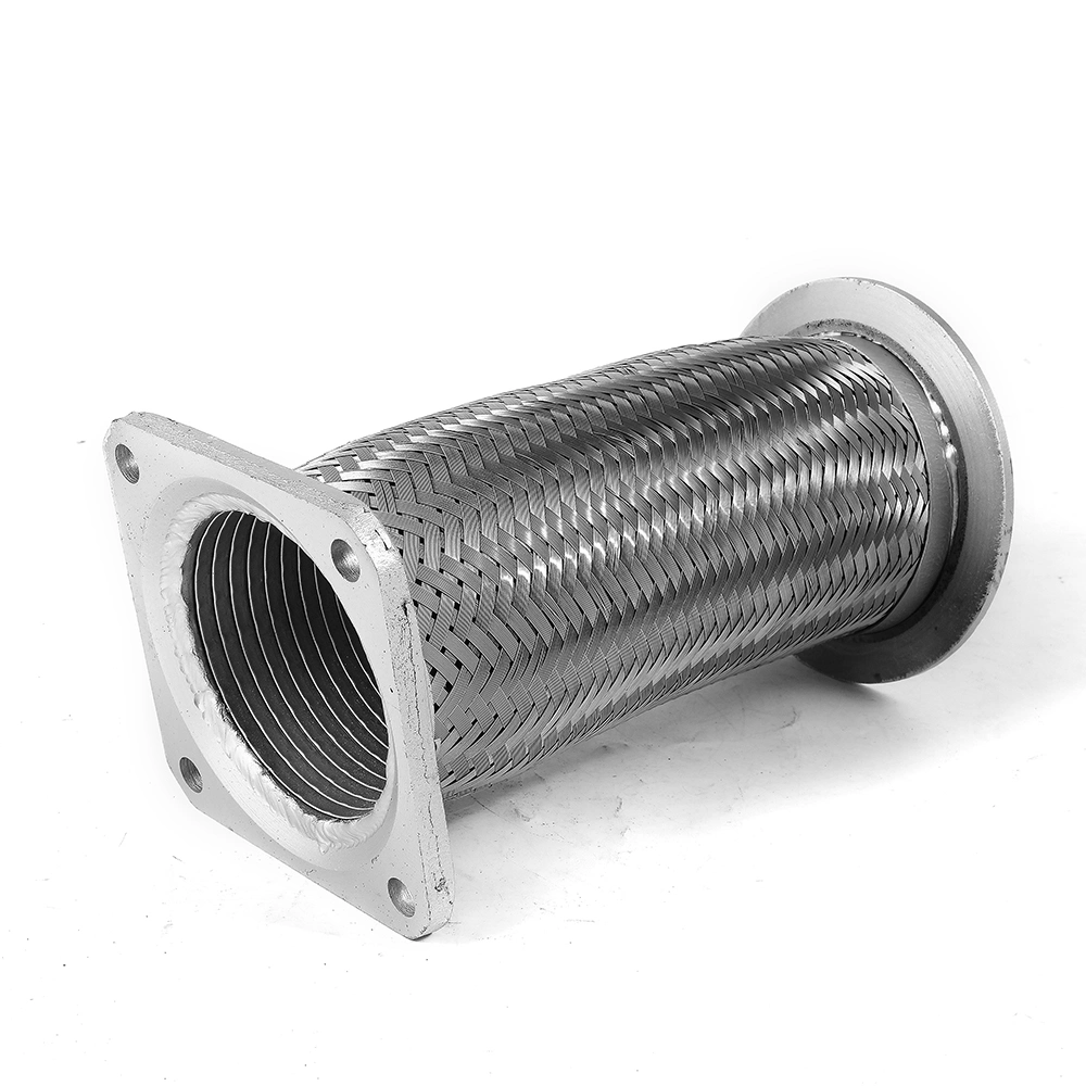 Stainless Steel Heat Release Automotive Flex Exhaust Hose Muffler Nipple Exhaust Flexible Pipe