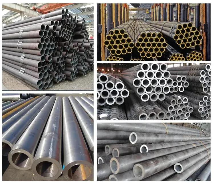 Q345b Q345 Q235 Seamless Carbon Steel Tube Pipe for Liquid Oil Water Delivery