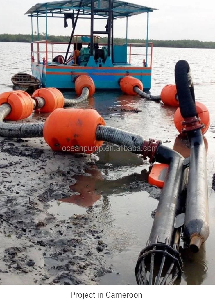 10inch Sand Mining Dredge Small Suction Dredge Boat for Sale