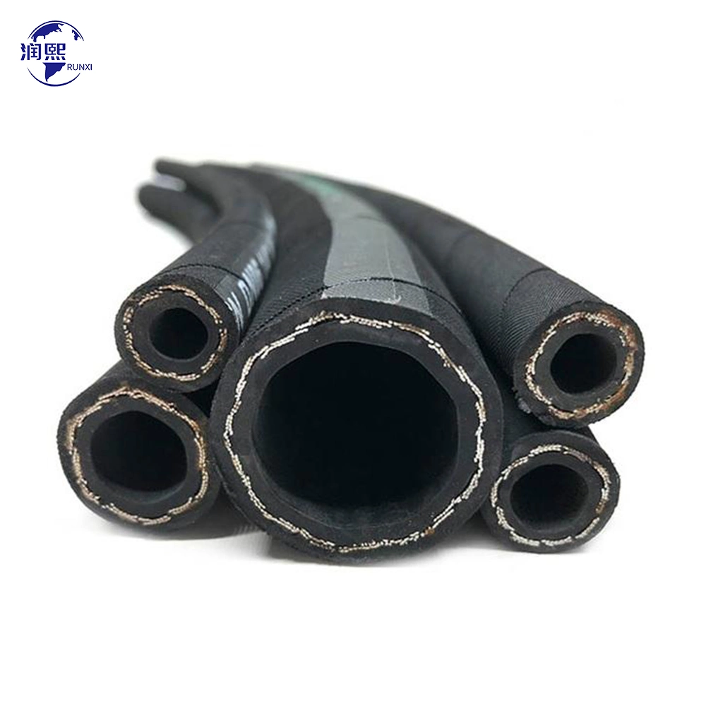 Marine Field SAE 100 R1 High Pressure Rubber Flexible Hydraulic Oil Hose