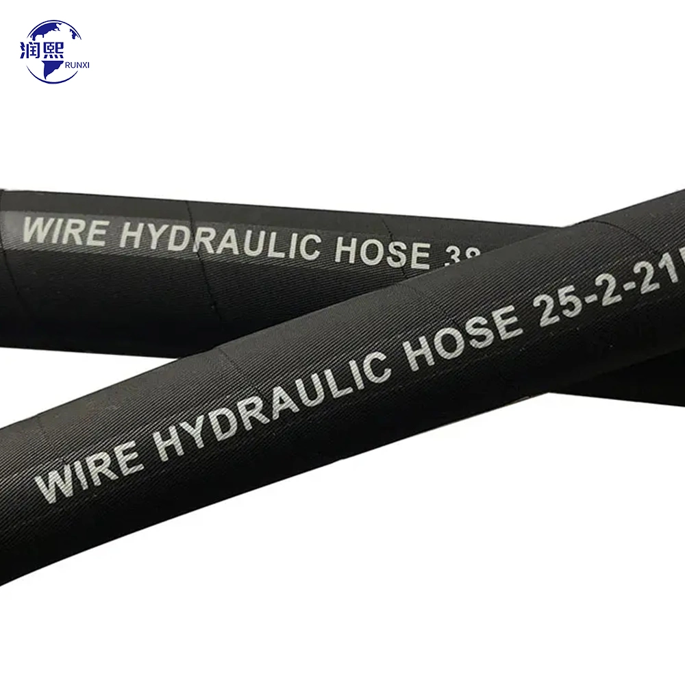 Marine Field SAE 100 R1 High Pressure Rubber Flexible Hydraulic Oil Hose