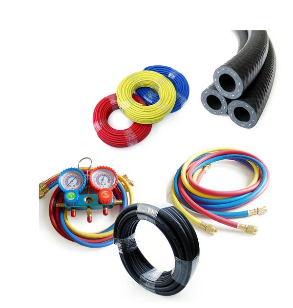 Yute Brand 600psi Three Color Refrigerant Rubber Charging Hose