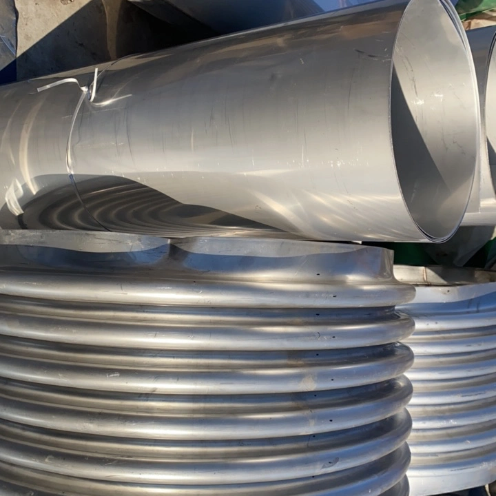 Xinqi DN200 Flexible Convoluted Metal Stainless Steel AISI 321 304 316L 904L Expansion Bellows